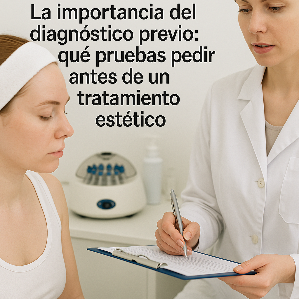 diagnóstico estético previo
