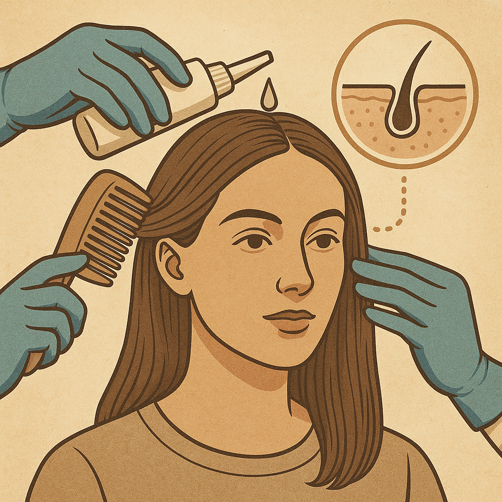 cuidado capilar postratamiento