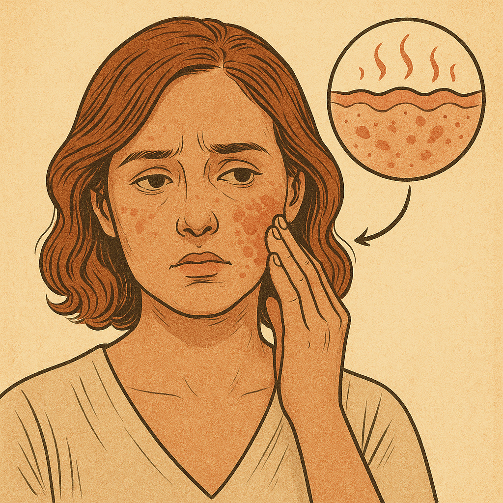 inflamación silenciosa piel