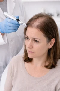 Tratamiento para alopecia androgenetica en clínica