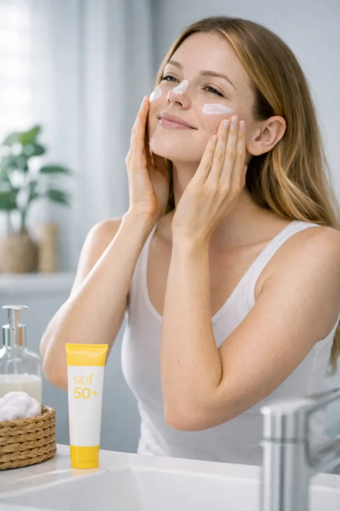 Cuidado en casa: crema solar