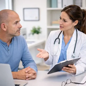 Diagnóstico capilar en clínica especializada en tricología