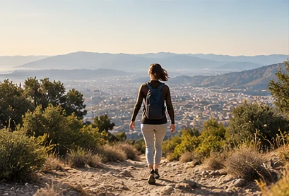 Actividad al aire libre en un entorno natural