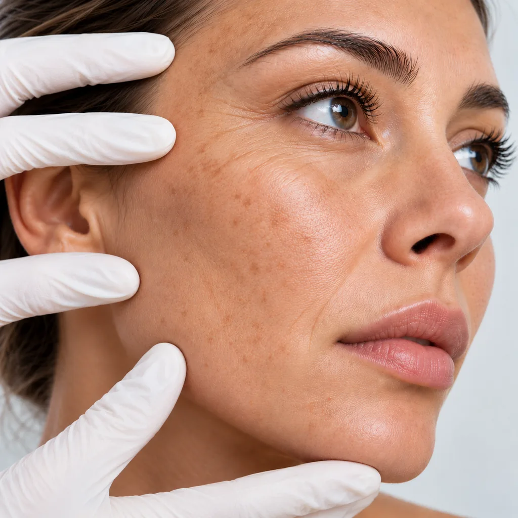 Tratamiento facial para los signos del fotoenvejecimiento