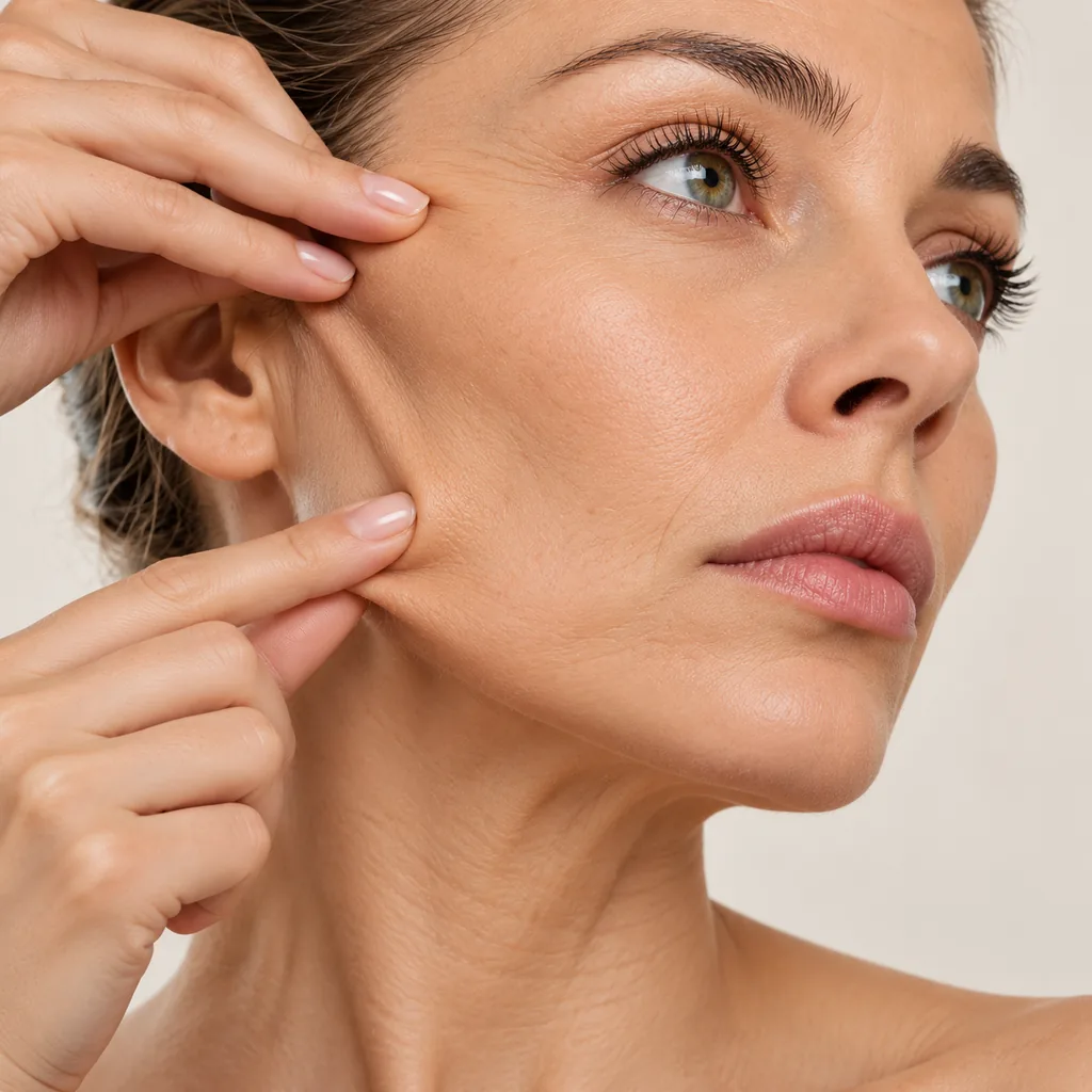 Tratamiento facial para la flacidez y la pérdida de firmeza