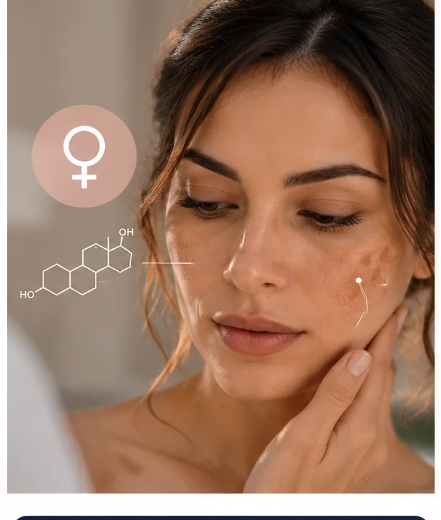 Factores hormonales relacionados con el melasma